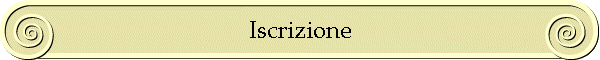 Iscrizione