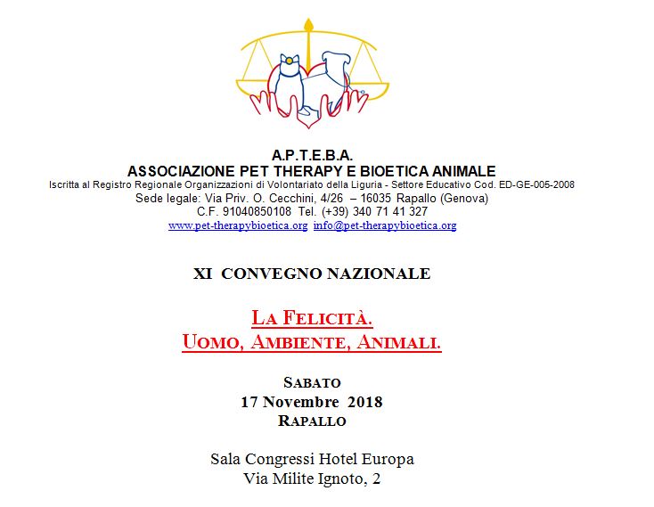A.P.T.E.B.A.® il nostro convegno 2017